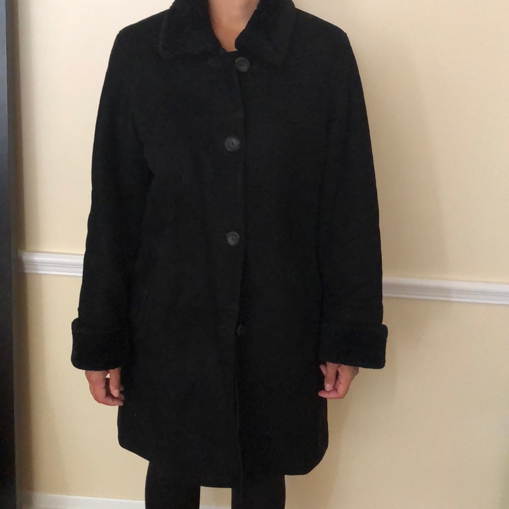 Sheepskin coat